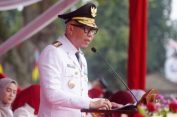 Gubernur Mirza Pimpin Upacara HUT ke-81 RI Tingkat Provinsi Lampung, Kobarkan Semangat Indonesia Berdaulat, Adil dan Makmur