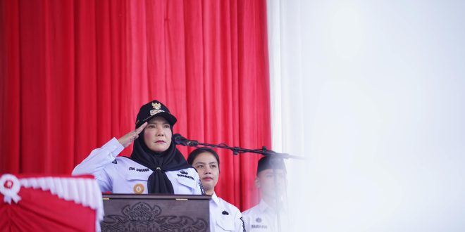 Peringatan HUT RI di Lingkungan Pemkot Bandar Lampung Berlangsung Meriah