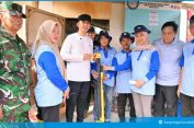 Bupati Egi Resmikan Bank Sampah Lapah Khagom Jejama, Bukti Perubahan Besar Bisa Dimulai dari Desa