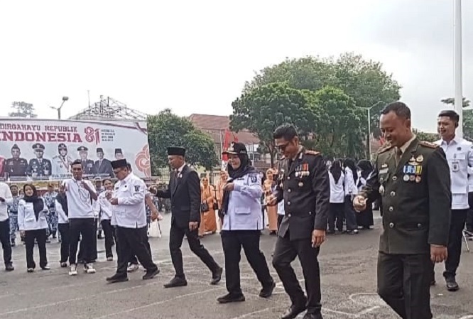 Lomba Tradisional Meriahkan HUT Ke-81 Kemerdekaan RI di Pemkot Bandar Lampung
