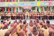 Semangat Hari Pramuka Ke-65 Menggema di SMPN 17 Bandar Lampung