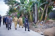Wali Kota Bandar Lampung Tinjau Hasil Perbaikan Jalan Wala Kuba di Way Laga