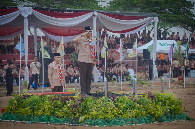 Gubernur Mirza Dorong Pramuka Perkuat Karakter Dukung Pembangunan Daerah