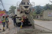 Pemkot Bandar Lampung Mulai Dikerjakan Rekonstruksi Jalan Tirtayasa