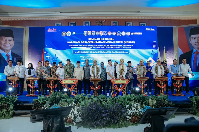 Kota Bandar Lampung Tuan Rumah Seminar Nasional KDKMP