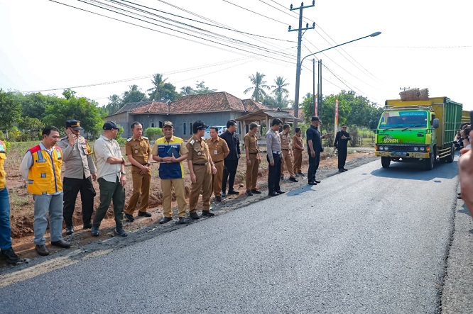 Pemprov Lampung Perkuat Infrastruktur Jalan, Tekan Biaya Logistik dan Buka Akses  Ekonomi Lampung Utara