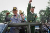 Gubernur Lampung: Rasa Aman Jadi Fondasi Pembangunan, Satlinmas Diminta Perkuat Kesiapsiagaan