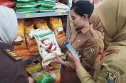 Tim Satgas Pangan Kota Bandar Lampung Sidak Peredaran  Beras Fortifikasi di Ritel Modern