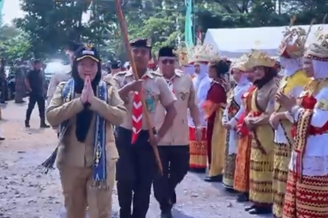 Wali Kota Eva Dwiana Dorong Pramuka Jadi  Generasi Tangguh