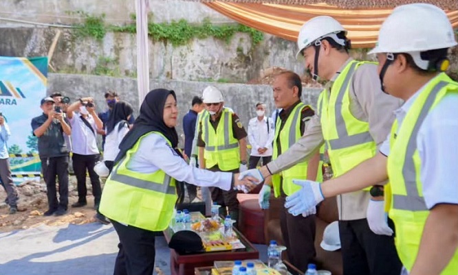 Wali Kota Hadiri Peletakan Batu Pertama Gedung RUPBASAN Kejaksaan Negeri Bandar Lampung