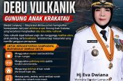 Warga Bandar Lampung Diimbau Waspada Debu Vulkanik Gunung Anak Krakatau