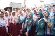 Ketua TP PKK Lampung Canangkan Desa TAPIS di Serdang, Dorong Penguatan Pemberdayaan  Keluarga dan Masyarakat