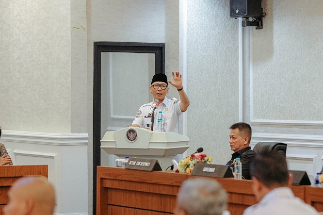 Gubernur Mirza Paparkan  Strategi Penguatan  Ekonomi Masyarakat dan Ketahanan Pangan Lampung