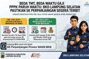 Beda TMT, Beda Waktu Gaji PPPK Paruh Waktu, BKD Lampung Selatan Pastikan SK Perpanjangan Segera Terbit