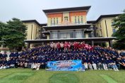 Dipimpin Kepsek Jondri Haryadi, 200 Siswa dan Guru SMPN 17 Bandar Lampung Kunjungi Polda Lampung Belajar Keberagaman dan NKRI