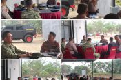 KODIM 0411/LT GERUDUK MAKO BATALYON B PELOPOR UNTUK LATIHAN MENEMBAK BERSAMA