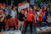 Pemprov Lampung Nobar Final Timnas Garuda Lawan Thailand, Masyarakat Rayakan Kemenangan