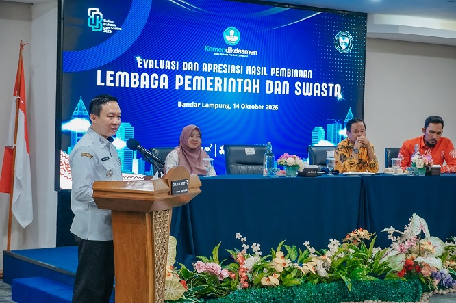Pemprov Lampung Dorong Pengutamaan Bahasa Indonesia dan Pelestarian Bahasa Daerah