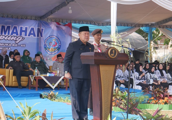 Sekda Iwan Gunawan Hadiri Upacara Hari Kesaktian Pancasila dan Penutupan Gebyar Perkemahan
